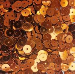 Pailletten  6mm kupfer