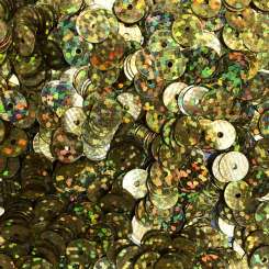 Pailletten  6mm Glitter gold