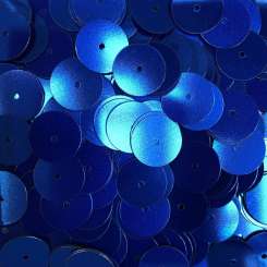 Pailletten 10mm blau