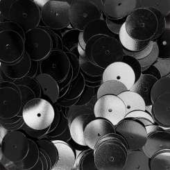 Pailletten 10mm schwarz