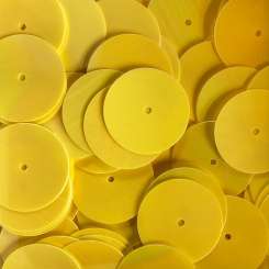 Pailletten 15mm gelb