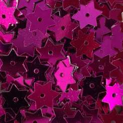 Stern-Pailletten  8mm pink