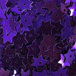 Stern-Pailletten  8mm violett
