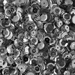 Sch&#252;sselpailletten  6mm silber