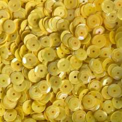 Sch&#252;sselpailletten  6mm gelb