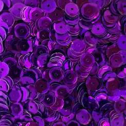 Sch&#252;sselpailletten  6mm violett