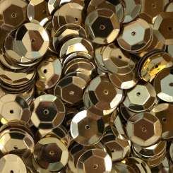 Sch&#252;sselpailletten 10mm gold