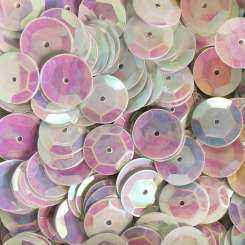 Sch&#252;sselpailletten 10mm weiss