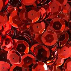 Sch&#252;sselpailletten 10mm rot
