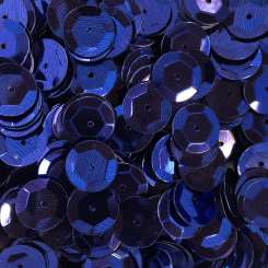 Sch&#252;sselpailletten 10mm blau
