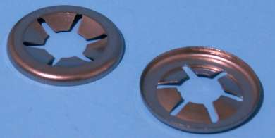 Federscheiben Metall 10 Stk F&#252;r Plexiaugen 18mm