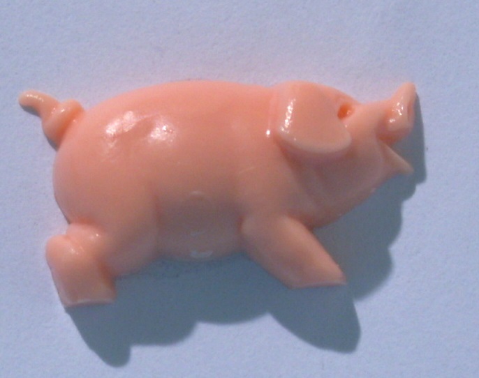 Schweinchen flach 23x5,5mm 25 Stk
