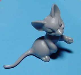 Maus 2cm sitzend grau 50 Stk