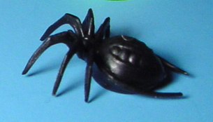 Spinne 2,0cm schwarz 50 Stk