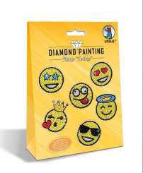 Diamond Painting Sticker Smiley