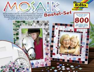 Mosaik Bastelset, &#252;ber 800 Teile