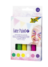 Face Paint Set SWEET, 7 Stifte, farbig sortiert