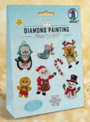 Diamond Painting Sticker X-mas