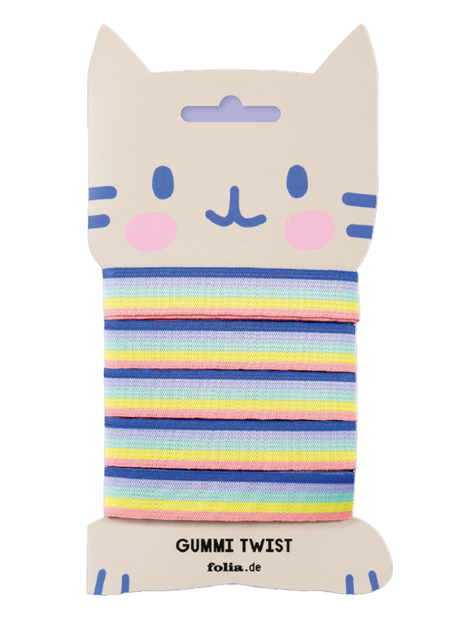Gummi-Twist RAINBOW, 4m