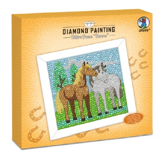Diamond Painting Picture Frame Pferde