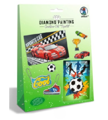 Diamond Painting ,Creative-Set Rennauto