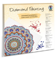 Diamond Painting Diamanten Mandala bunt
