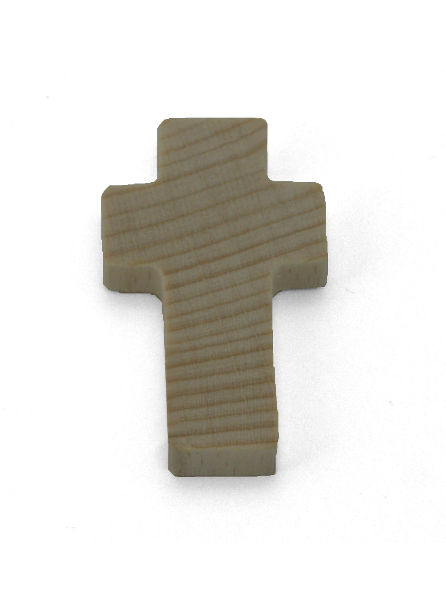 Kreuz, Querbohrung Buche 40x21x5mm 2,5mm Bohrung