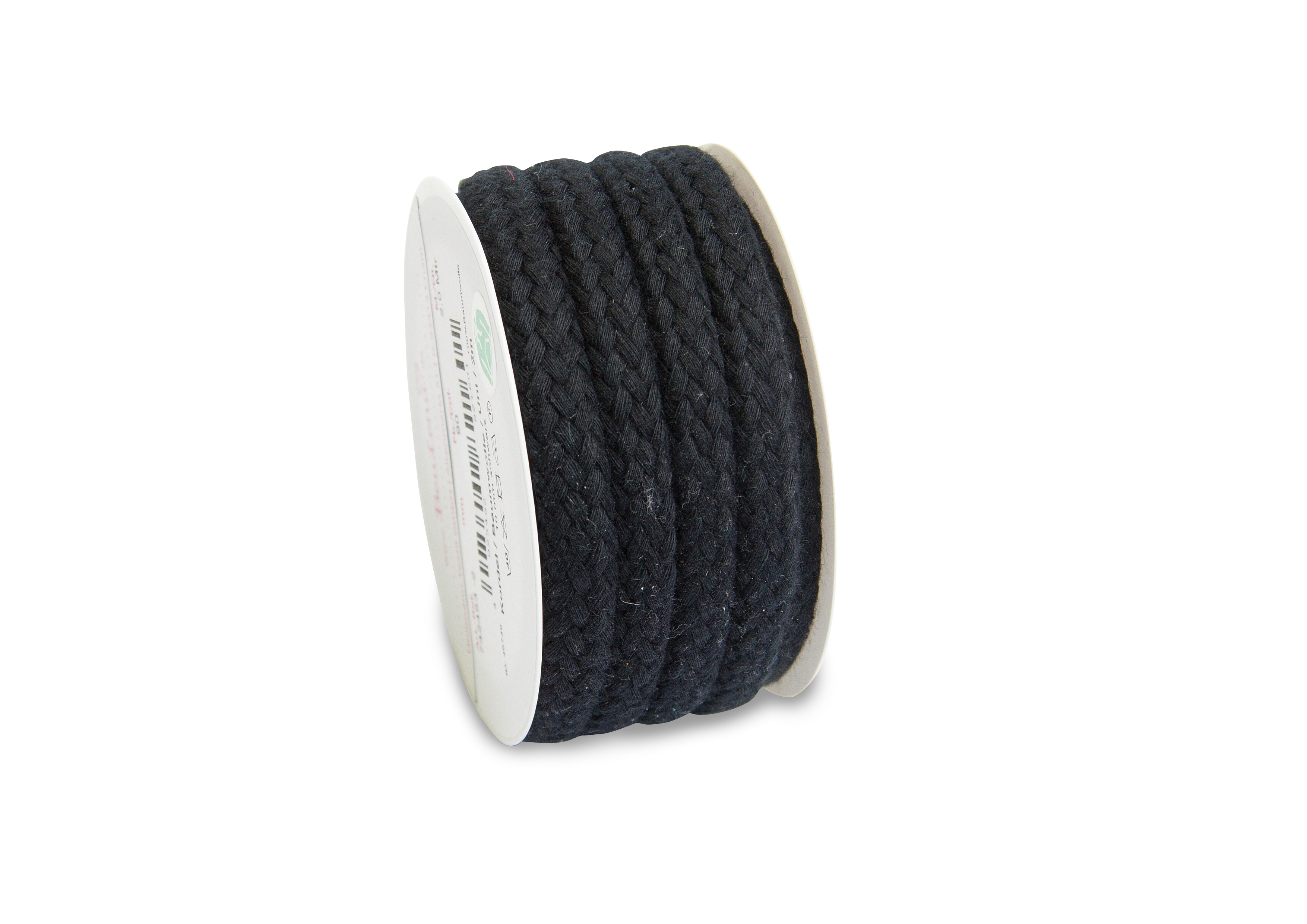 Kordel schwarz  / 2m 10 mm