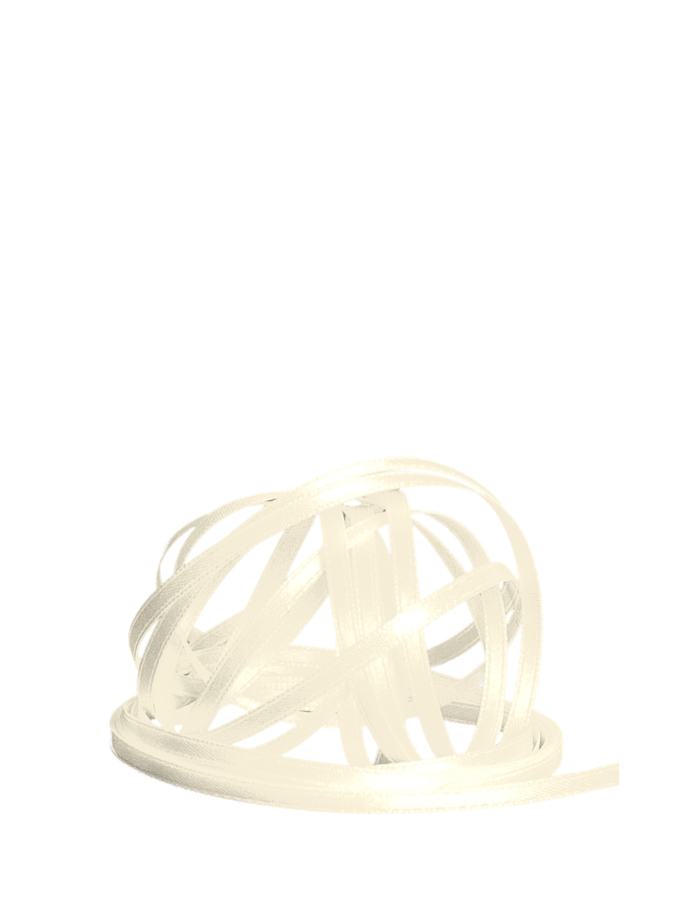 Satinband doppelseitig 3 mm beige 100m