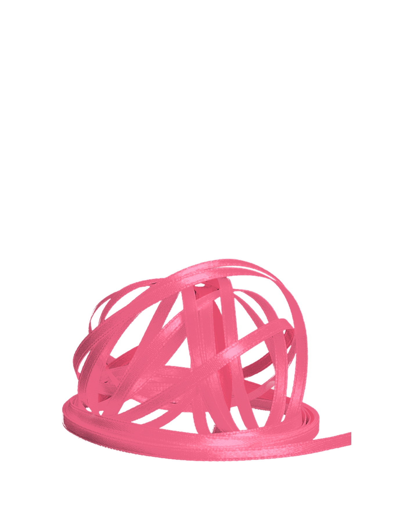 Satinband doppelseitig 3 mm pink 100m