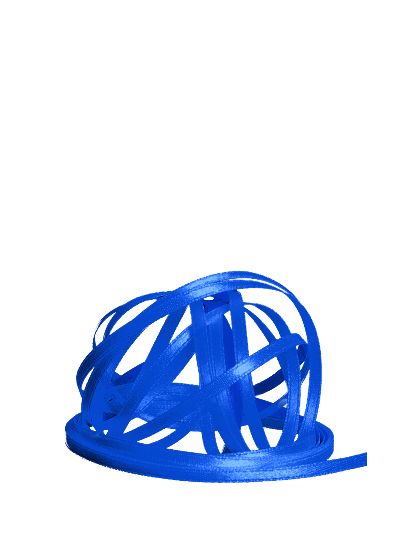 Satinband doppelseitig 3 mm royalblau 100m