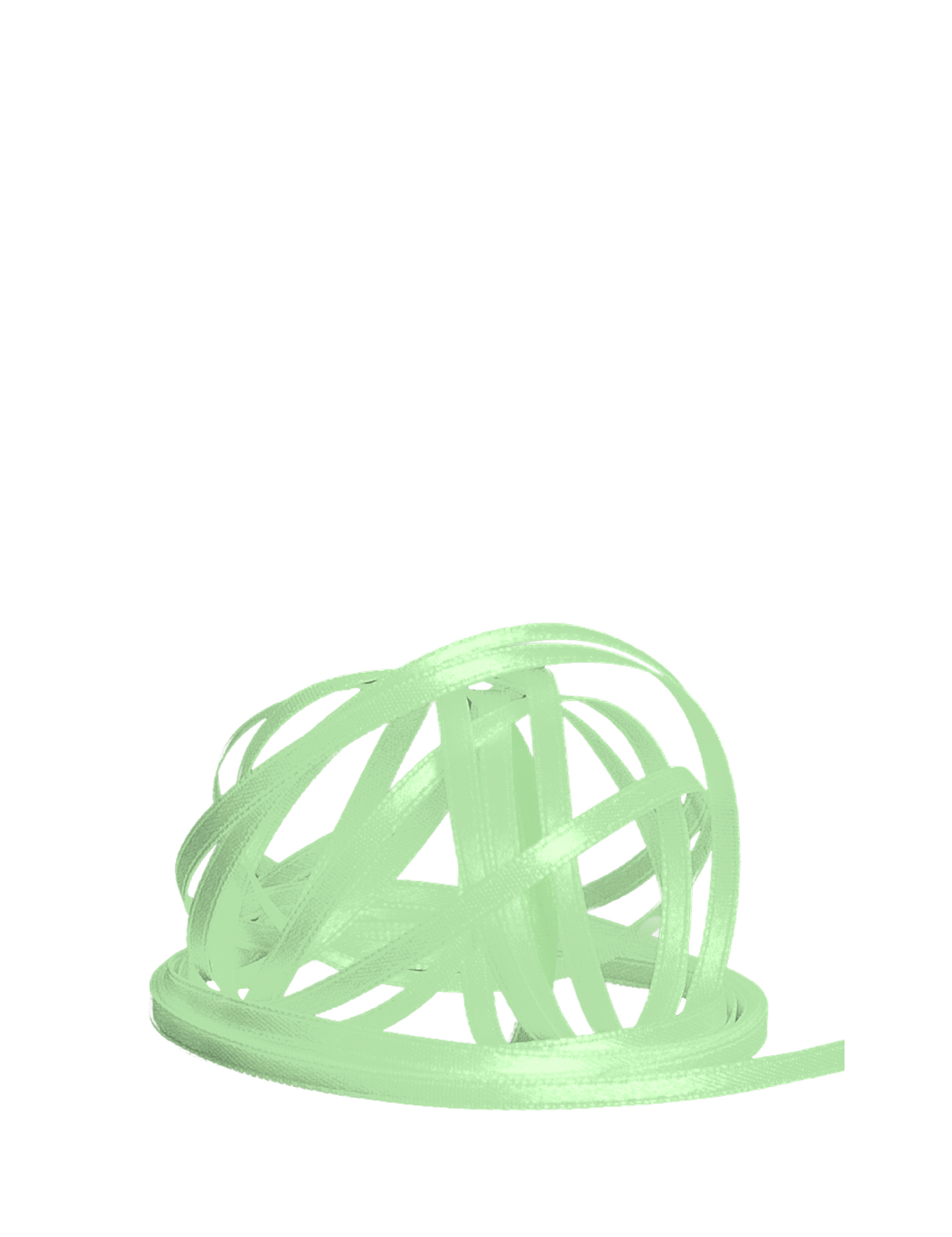 Satinband doppelseitig 3 mm pistaziengr&#252;n 100m