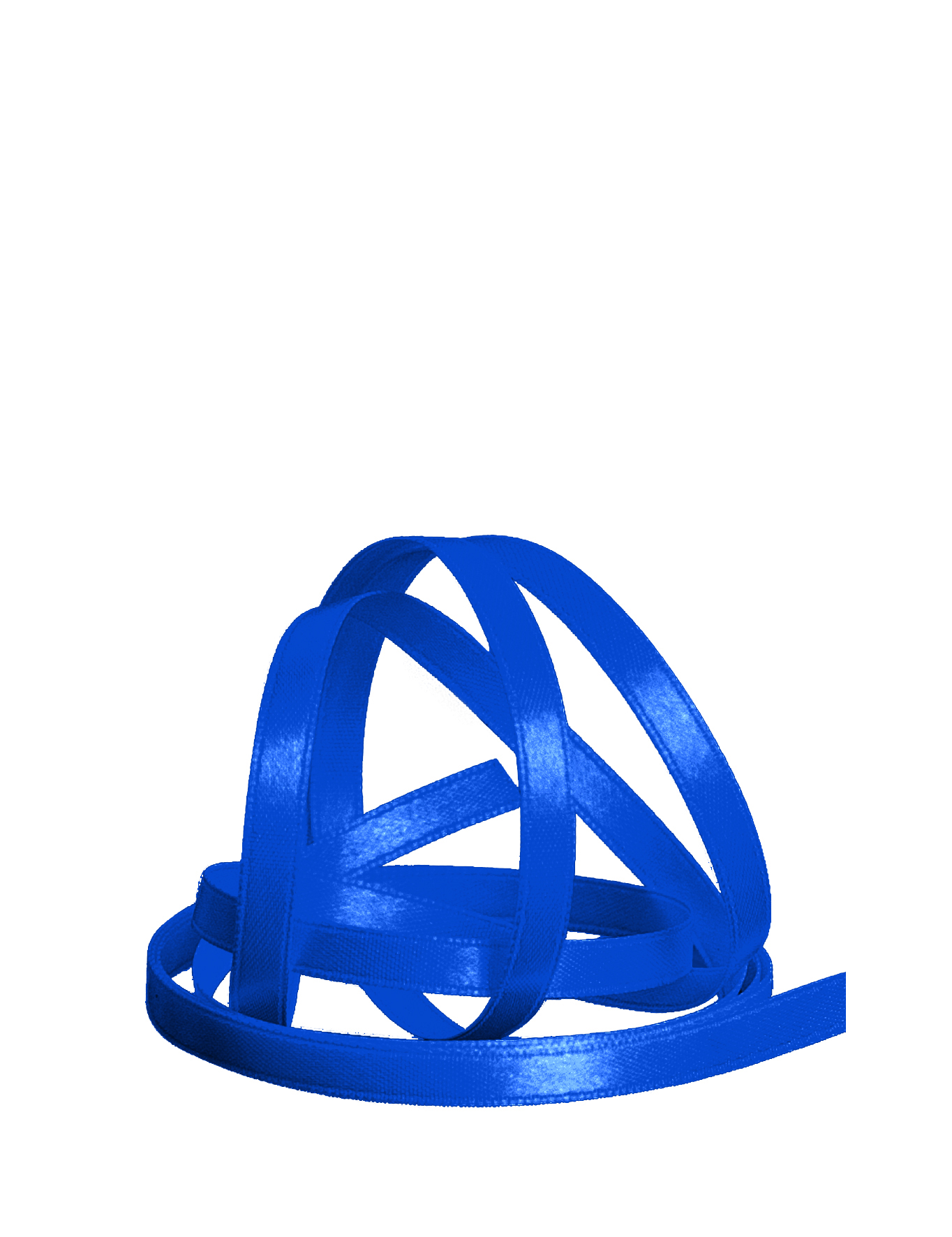 Satinband doppelseitig 5 mm royalblau 50m