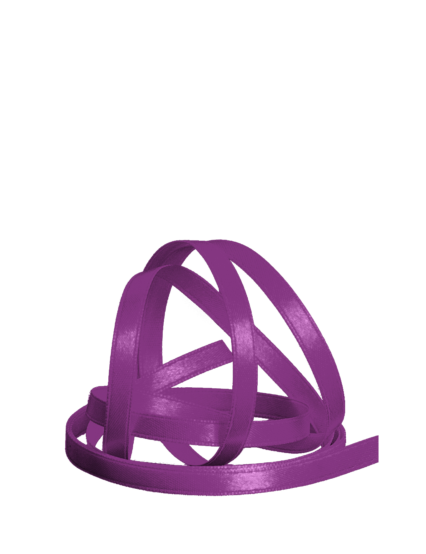 Satinband doppelseitig 5 mm purple 50m