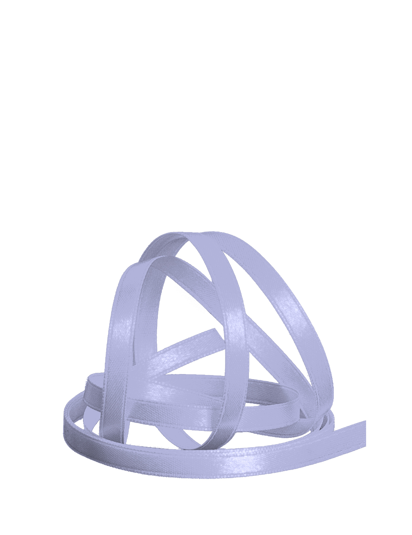 Satinband doppelseitig 5 mm lavendel 50m