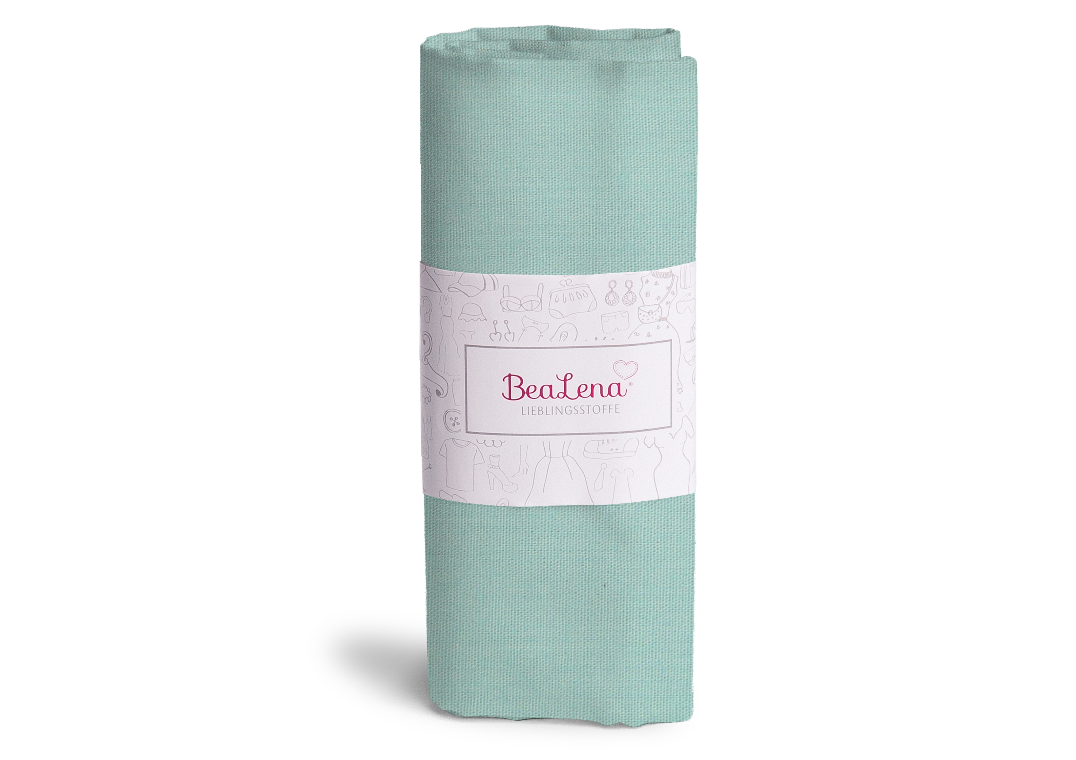 Stoff hellblau  70 x 50 cm