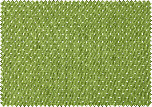 Stoff moosgr&#252;n Punkte 70 x 50 cm