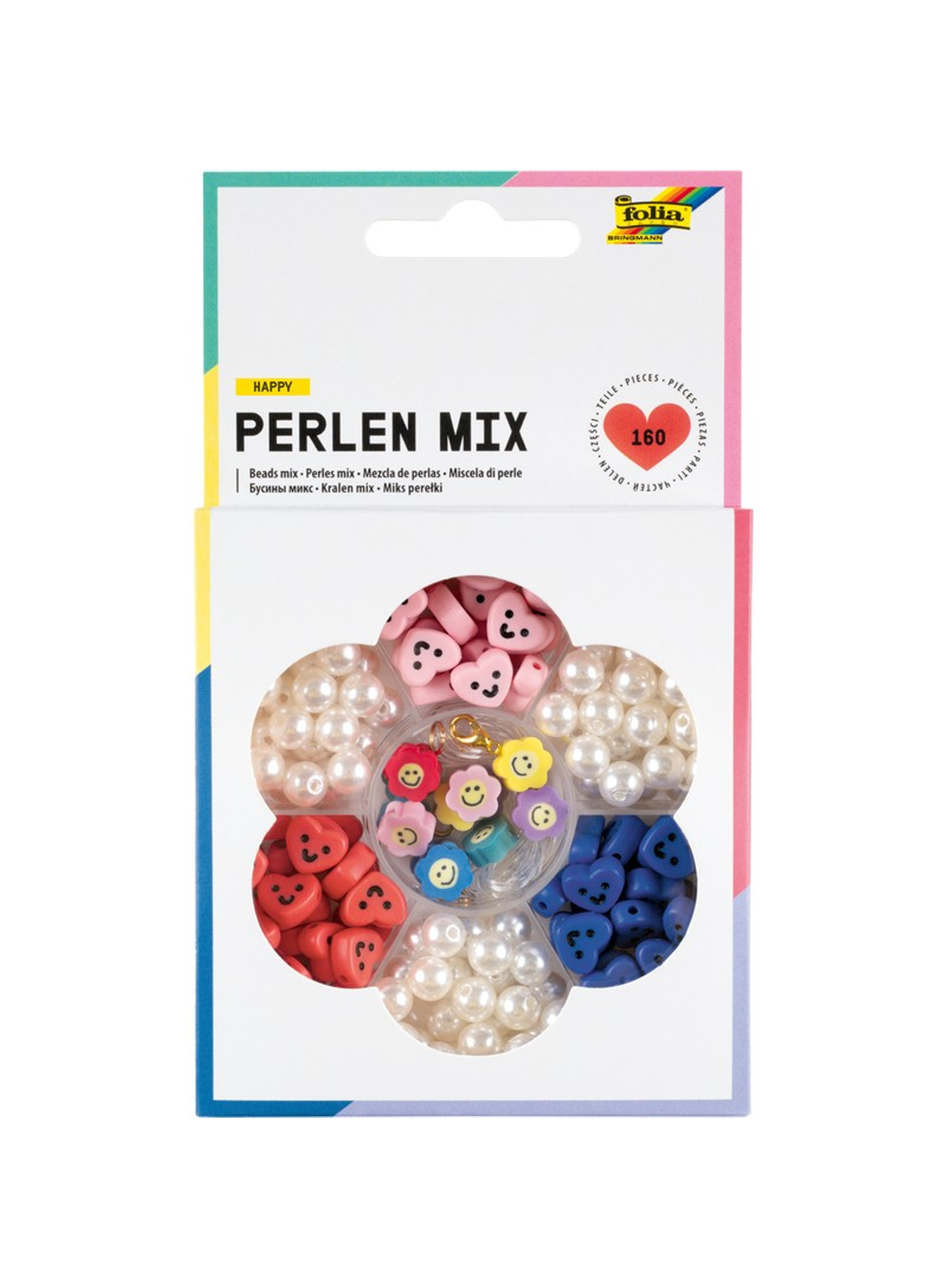 Perlen Mix HAPPY 160 Teile