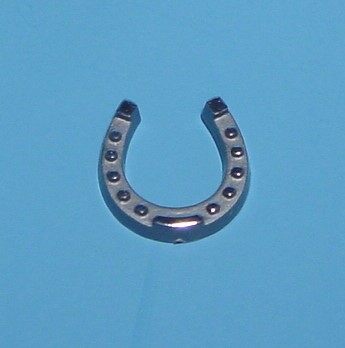 Hufeisen 15mm silber 100 Stk