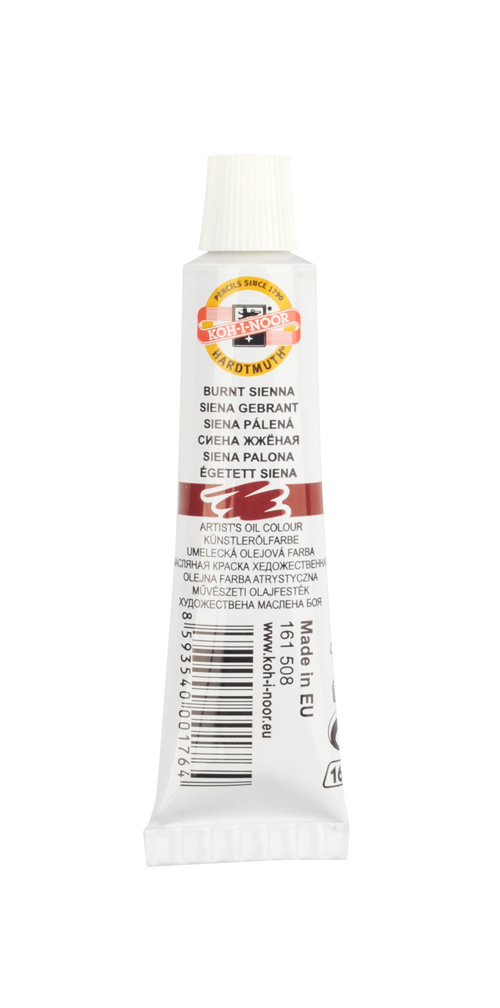 &#214;lmalfarbe- M&#225;nes Colours  16 ml Tube  - Sienna Burnt  -
