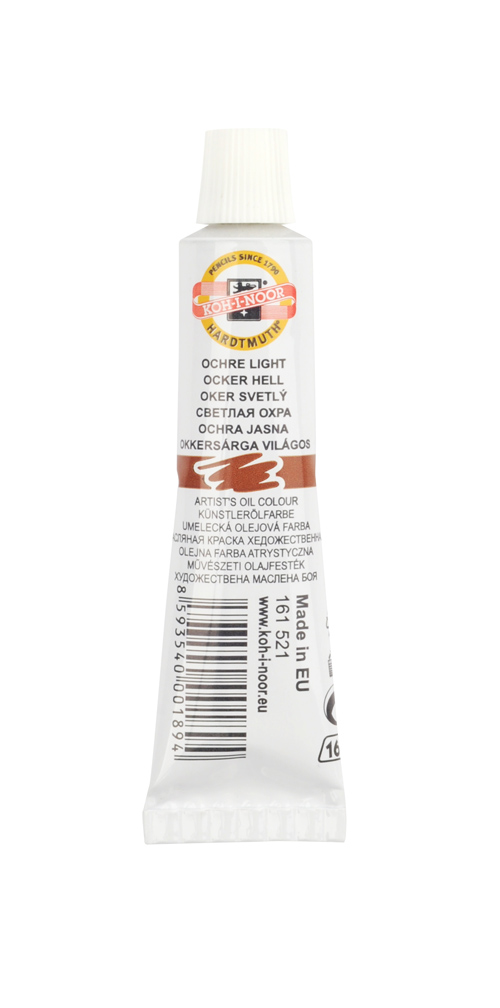 &#214;lmalfarbe- M&#225;nes Colours  16 ml Tube  - Light Ochre -