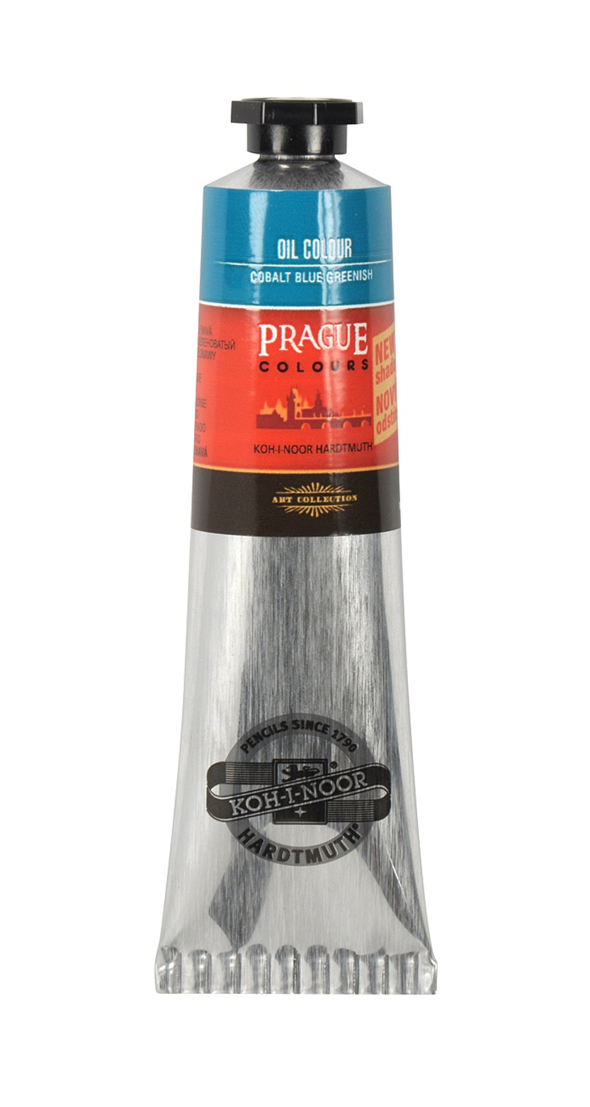 &#214;lmalfarbe-  Prague Colours  40 ml Tube  - Cobalt Blue Greenich / 402 -