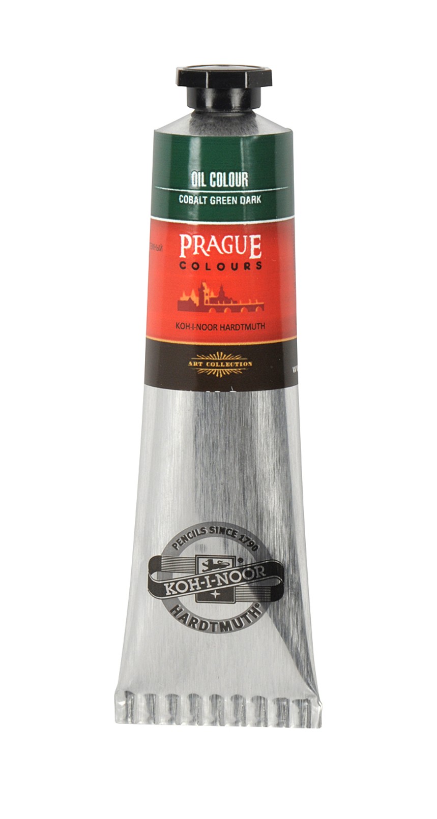 &#214;lmalfarbe-  Prague Colours  40 ml Tube  - Cobalt Green Dark / 570 -