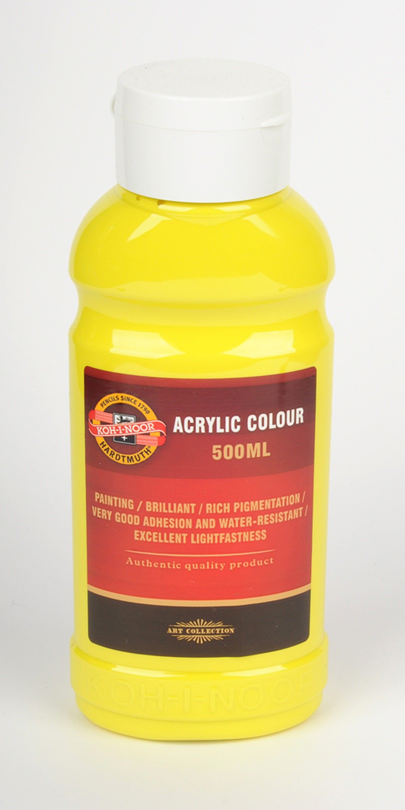 Acrylfarbe  500ml Tube  -  Lemon Yellow / 0200   -