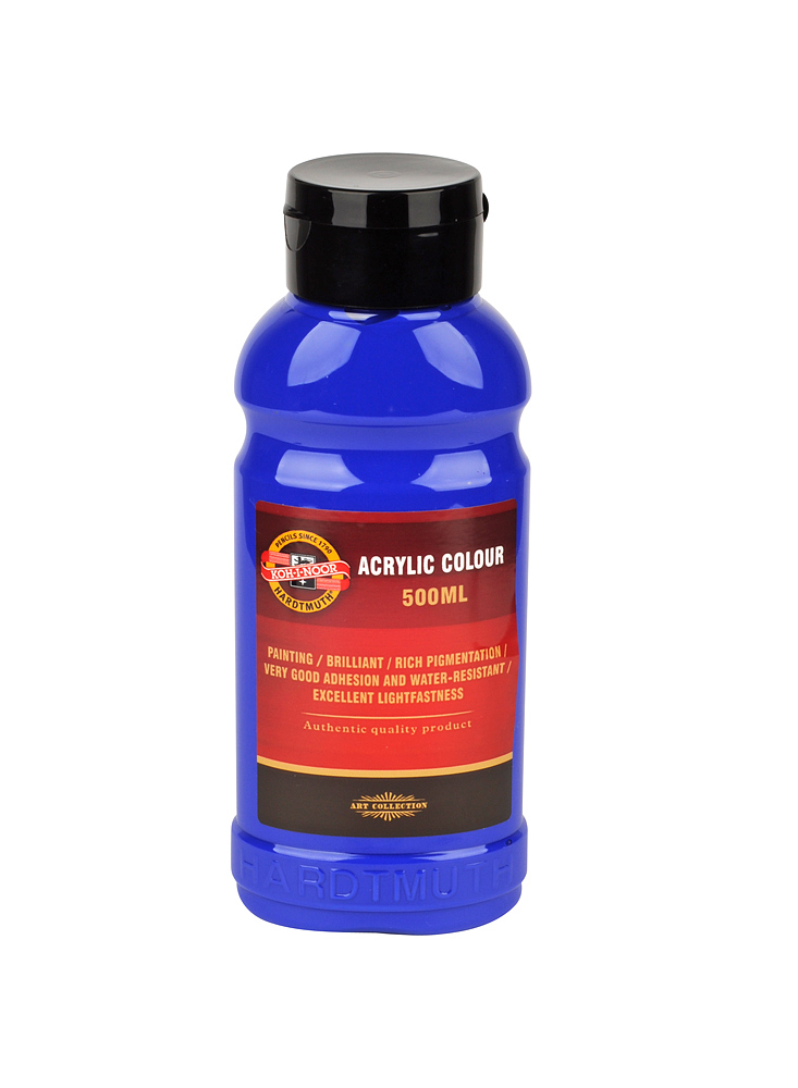 Acrylfarbe  500ml Tube  - Ultramarine Blue / 0410   -
