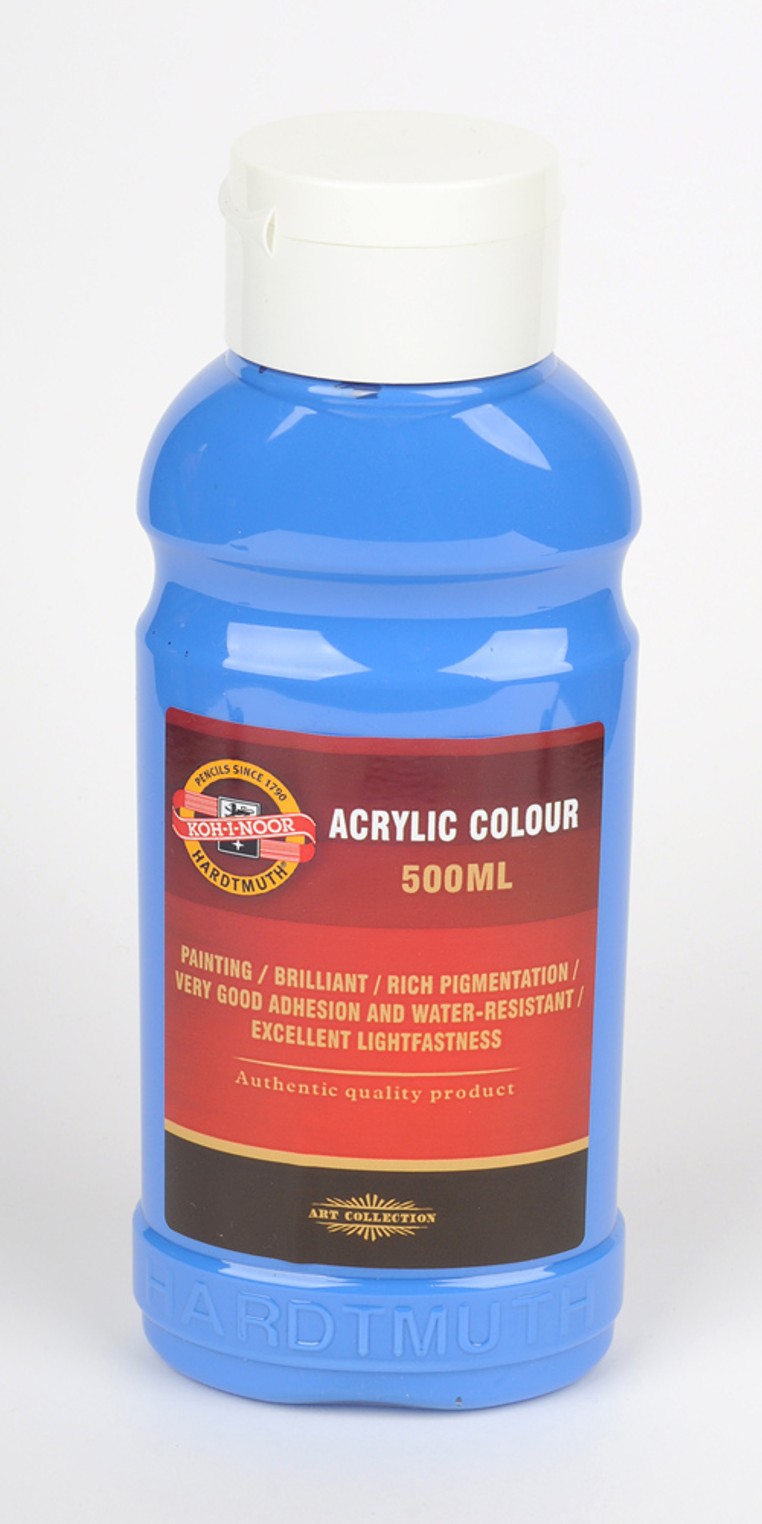 Acrylfarbe  500ml Tube  - Cobalt Blue  / 0430  -