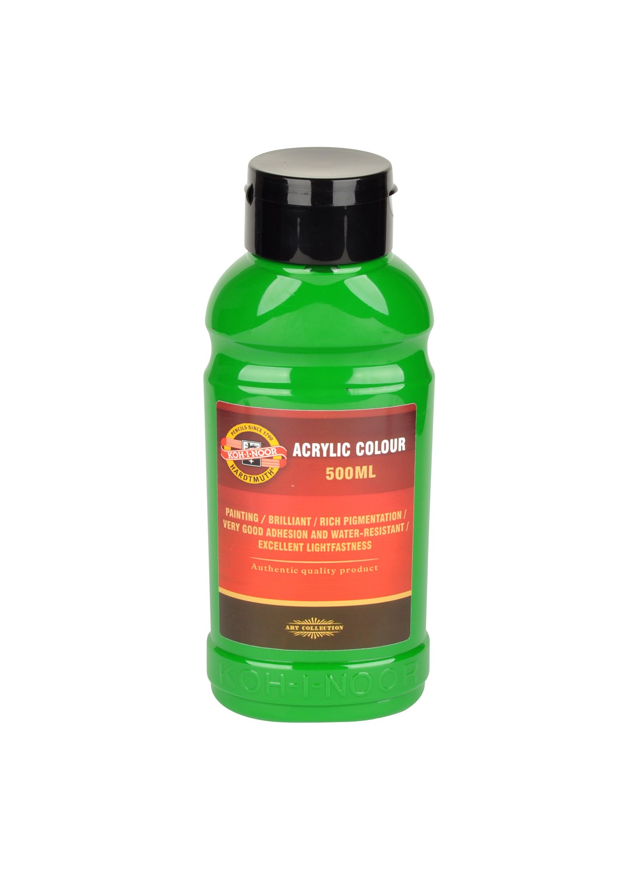 Acrylfarbe  500ml Tube  -  Permanent  Green / 0520   -