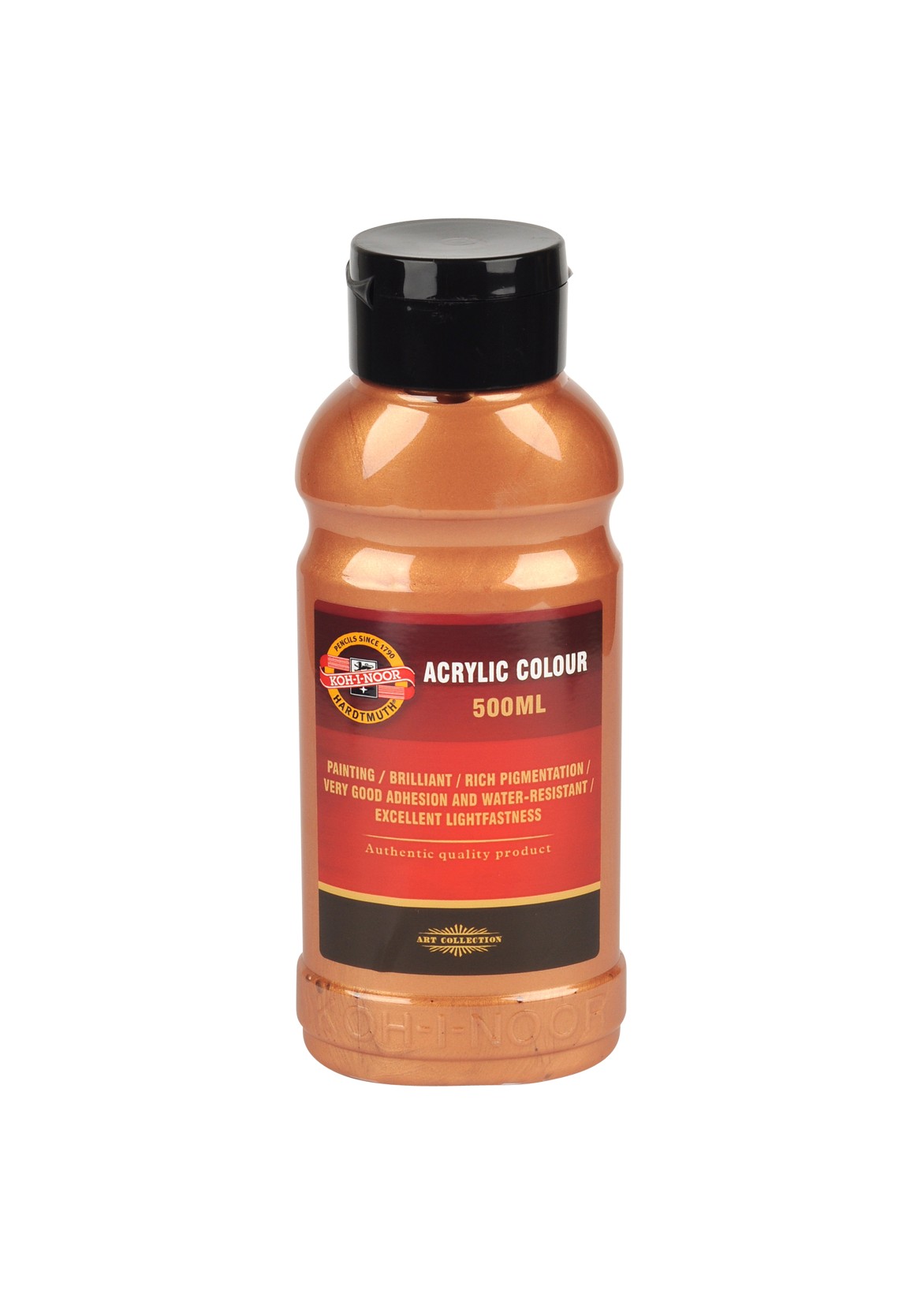 Acrylfarbe  500ml Tube  - Bronze  / 0840 -