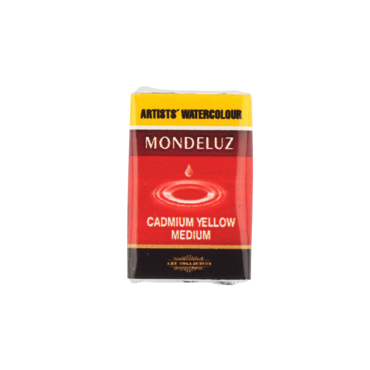 Aquarellfarbe- &quot; Mondeluz &quot; - Cadmium Yellow Medium / 201  -   8g / Blister