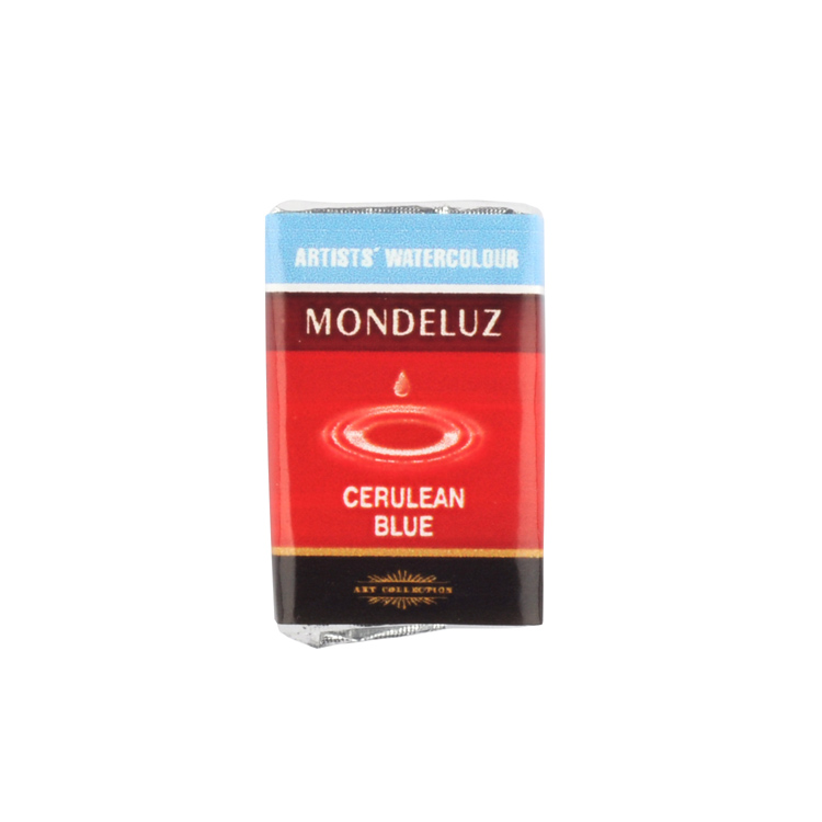 Aquarellfarbe- &quot; Mondeluz &quot; - Cerulean Blue / 503  -   8g / Blister